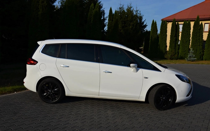 Opel Zafira cena 42900 przebieg: 161000, rok produkcji 2012 z Jedlicze małe 742